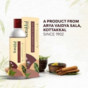 kottakkal ayurveda anti dandruff hair oil